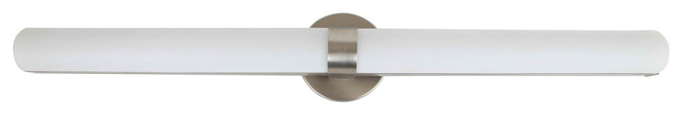 NBWL1025LED - 34 inch LED Vanity lamp with Clear Diamond Acrylic Shade