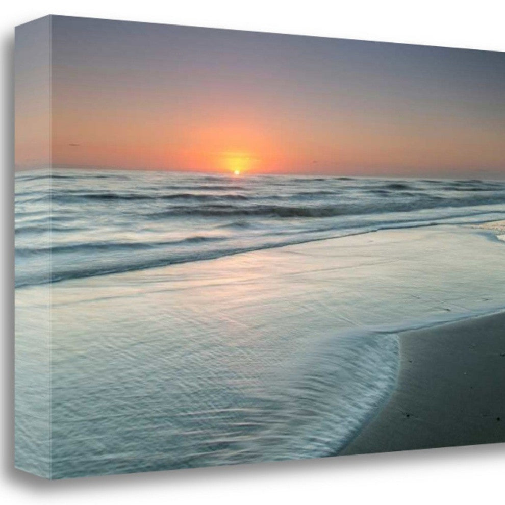 Early Morning Sunrise On The Beach 2 Giclee Wrap Canvas Wall Art