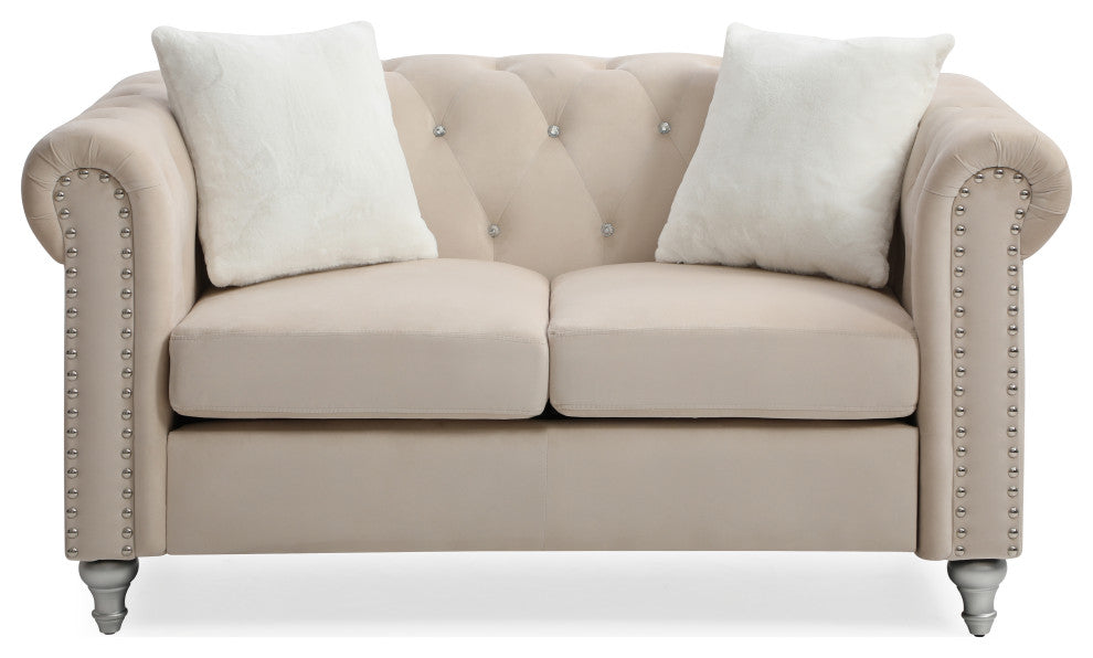 Raisa Loveseat, Beige