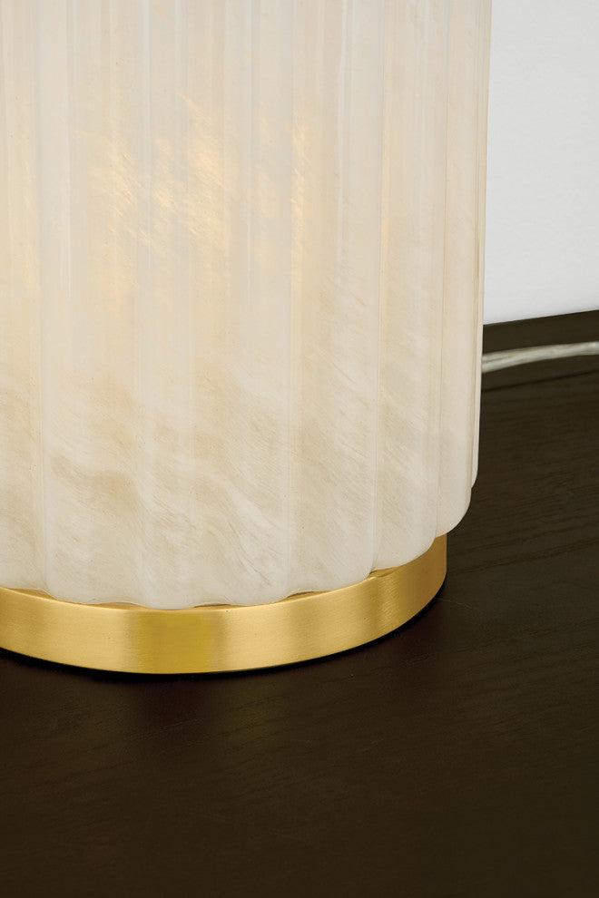 Mitzi Cordelia Table Lamp Aged Brass