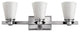 Hinkley Avon Medium Three Light Vanity, Chrome
