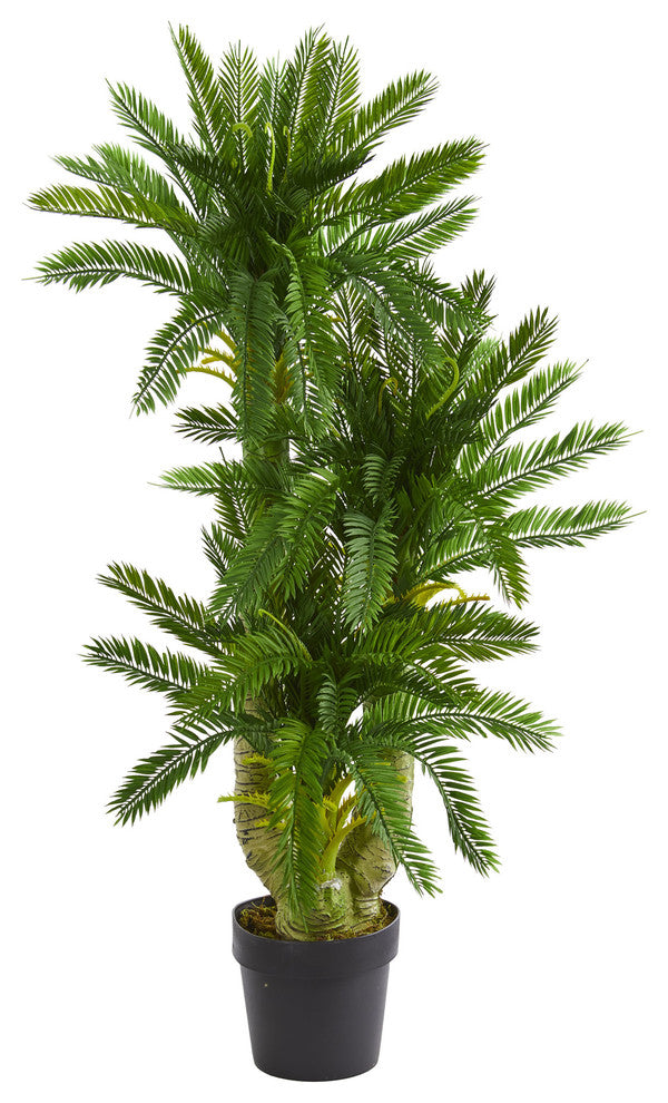 Nearly Natural Triple Potted Cycas Artificial Plant