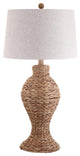 Elicia 31" Seagrass Weave Table Lamp, Natural