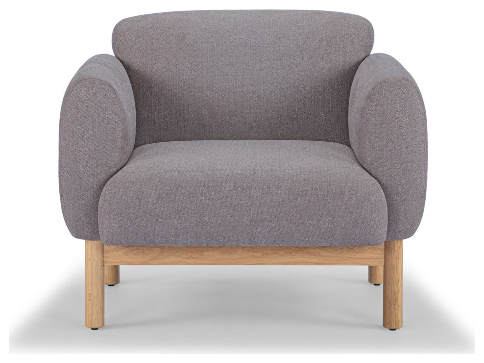 Metro, Tulum Accent Chair, Dark Brown