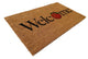 Calloway Mills Peach Welcome Doormat, 36"x72"