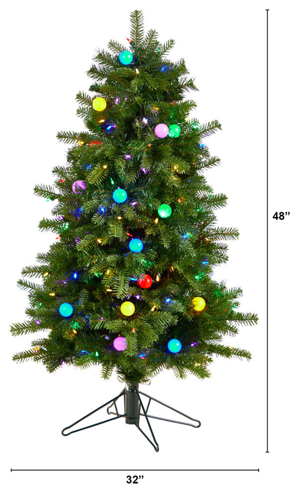 Nearly Natural T3293 4 Montana Mountain Fir Artificial Christmas Tree