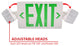 ECL3 Self-Diagnostic LED Emergency Exit Sign, Green Lettering