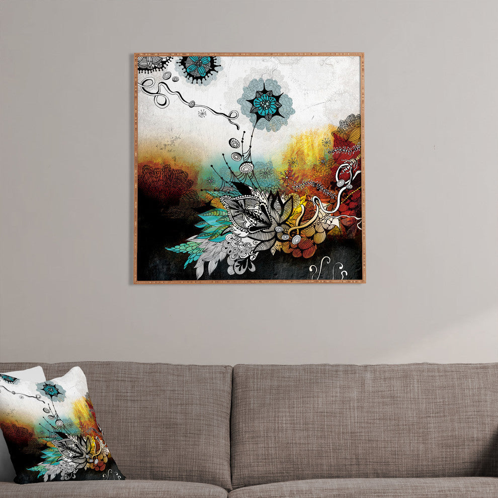 Deny Designs Iveta Abolina Frozen Dreams Framed Wall Art