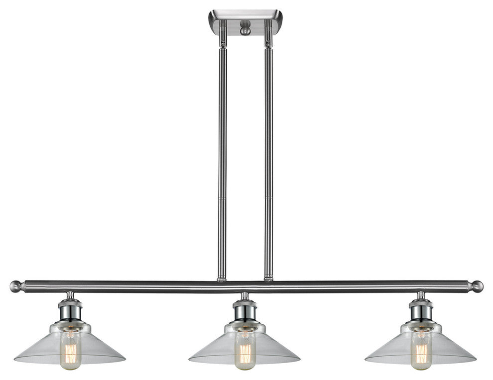 Innovations Lighting 516-3I-Sn-G132 3 Light Island Light