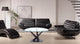 Modern Classics Split Coffee Table, Black