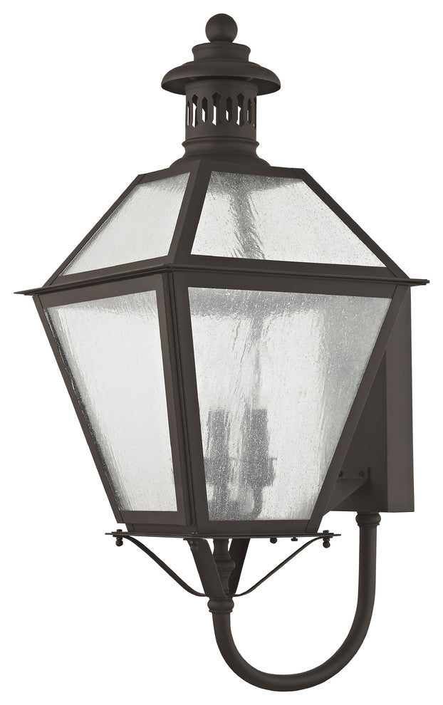 Waldwick Outdoor Wall Lantern, Bronze