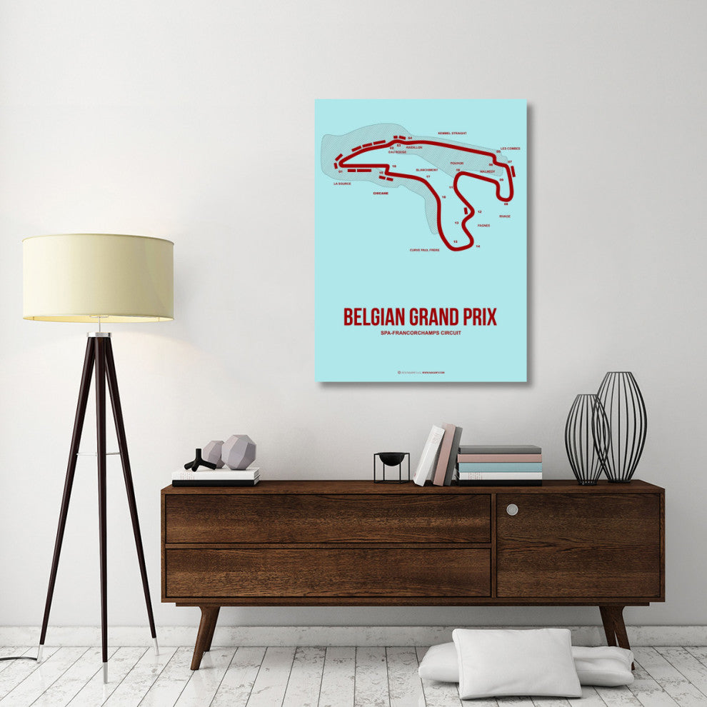 "Belgian Grand Prix 3" Fine Art Print
