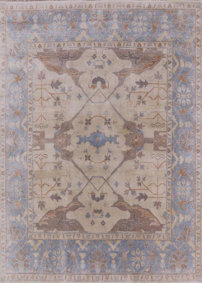 Ahgly Company Indoor Rectangle Mid-Century Modern Area Rugs, 8' x 12'