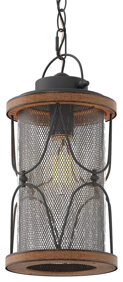 Farmhouse Pendant Light Rust Lantern Hanging Light