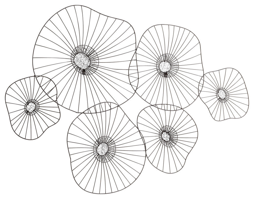 Cyan Design Large Clive Wall Decor, Graphite