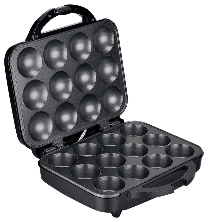 Holstein Housewares Cupcake Maker, 12 Full Size Muffins, Cinnamon Buns, and more, Black