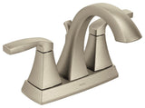 Moen Voss Brushed Nickel Two-Handle Bathroom Faucet 6901BN