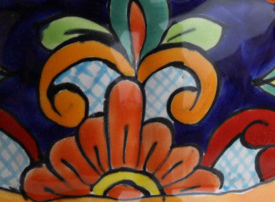Multicolor Turtle Talavera Planter