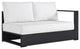 Tahoe Outdoor Patio Powder-Coated Aluminum Modular Right-Facing Loveseat - Gray
