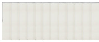 Fidel 12-Panel Track Extendable Vertical Blinds 140-260"W
