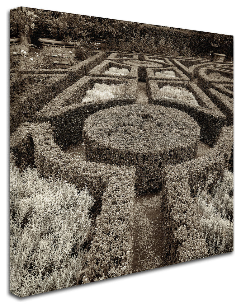 Alan Blaustein 'Tuscan Giardini I' Canvas Art, 14x14