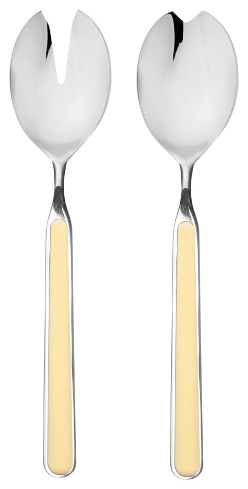 Fantasia Salad Serving Set 2-Piece Set, Vanilla