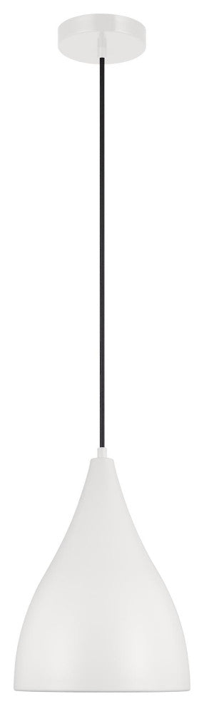 Oden Small Pendant, Matte White