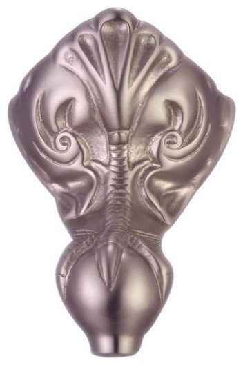 Satin Nickel 4 Pcs (set) Tudor Copper Eagle Claw and Ball Tub Feet VFT8