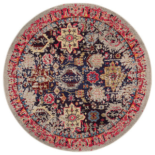 Safavieh Monaco Mnc206G Vintage/Distressed Rug, Gray/Multi, 2'2"x4'0"