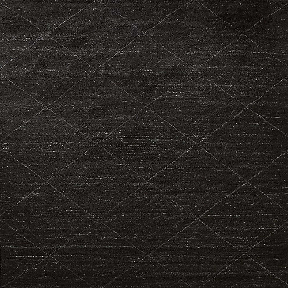 Ahgly Company Indoor Square Mid-Century Modern Area Rugs, 8' Square