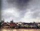 Egbert Van der Poel View of Delft after the Explosion of 1654 Wall Decal