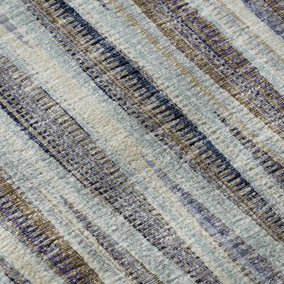 Premium Machine Washable Mayfield AMF31 Ocean 5' x 7'6" Rug