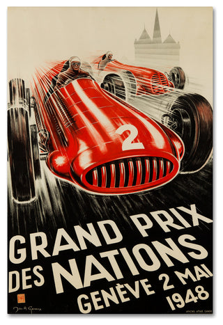 Lantern Press 'Racecar 7' Canvas Art, 16" x 24"