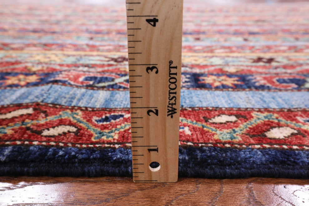 5' 0" X 7' 0" Persian Gabbeh Shall Hand-Knotted Rug Q5005