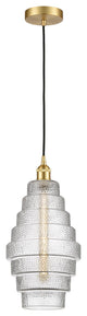 Innovations 616-1P-SG-G672-8 1-Light Mini Pendant, Satin Gold