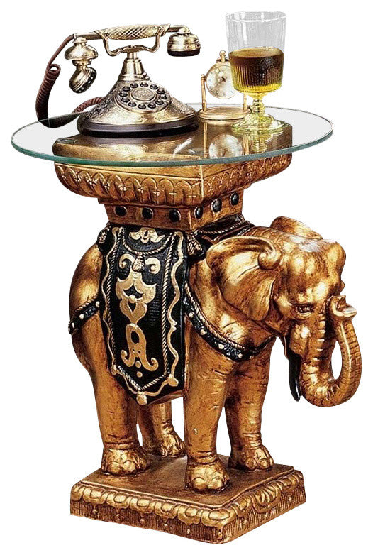 Maharajah Golden Elephant Table