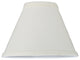 7W X 5H Natural Linen White Fabric Shade