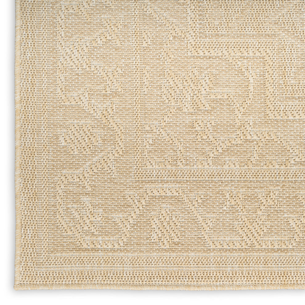 Nourison Tulum 2' x 3' Cream Outdoor Rug