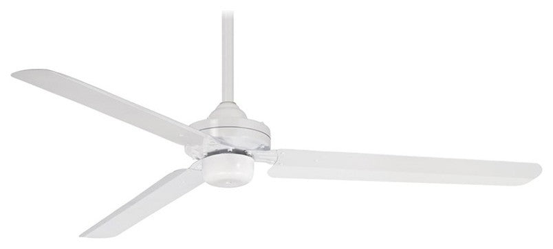 Minka Aire Steal 54" Ceiling Fan F729-WHF