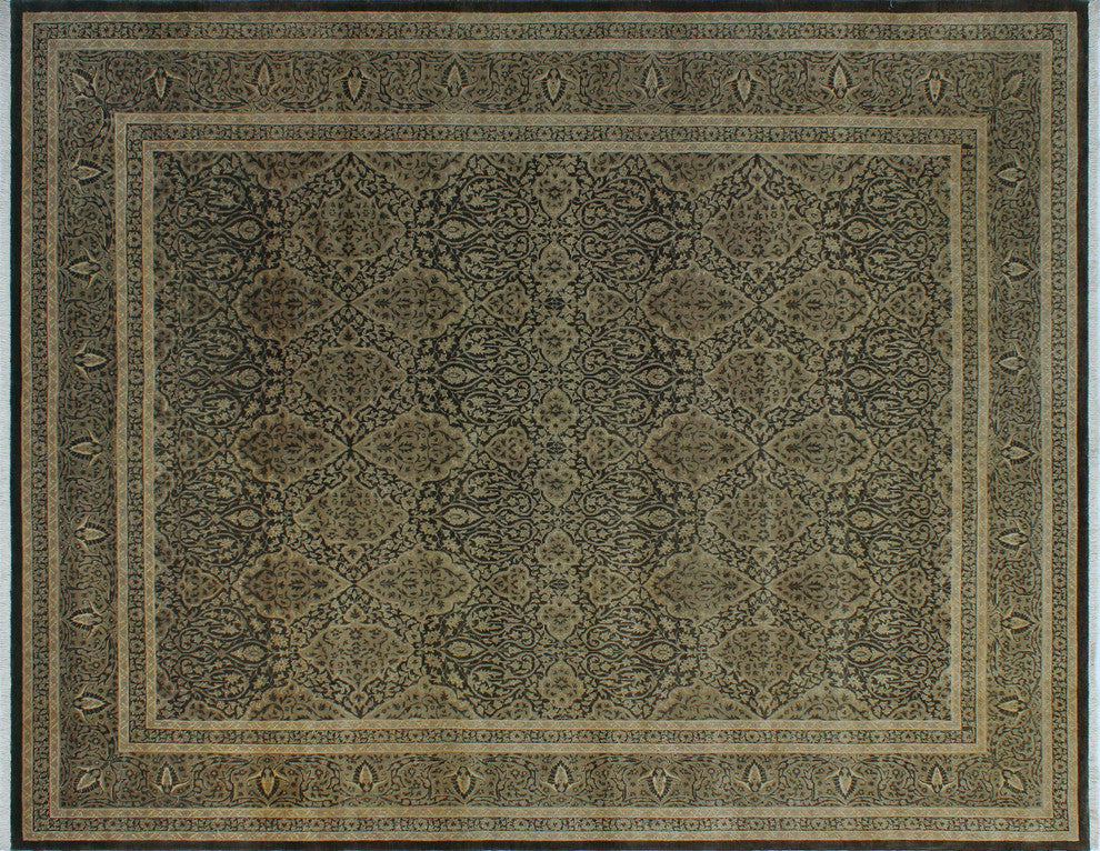 Vegetable Dyed Versailles Walid Gray Rug, 8'1x10'1
