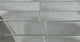 12 in x 24 in Beveled Glass Mirror Large Format Subway Tile in Glossy Silver