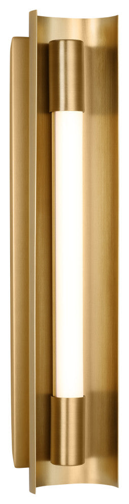 Carson Small Vanity, Burnished Brass