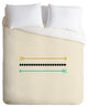 Deny Designs Allyson Johnson Minimal Arrows Duvet Cover - Lightweight