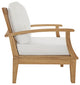Natural White Marina 3 Piece Outdoor Patio Teak Set