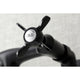 Kingston Brass KS115MB Essex Two Handle Wall Mount Bathroom Faucet, Matte Black