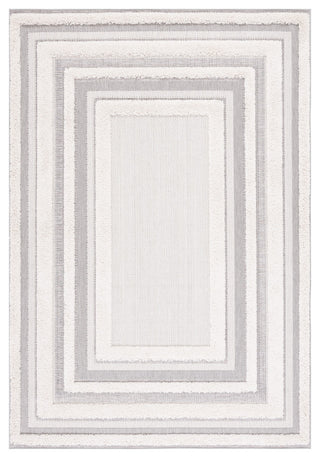 Safavieh Cottage Collection COT214A Rug, Ivory/Grey, 4' X 6'