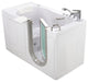 Ella Royal 32"x52" Acrylic Massage Walk-In Bathtub Inward Swing Door, Dual Drain