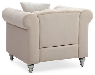Raisa Beige Accent Chair