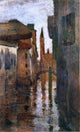 John Twachtman The Campanile  Late Afternoon, 18"x27" Gallery Wrapped Canvas