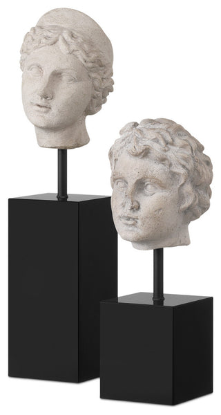 Venus Head on Stand, 2-Piece Set